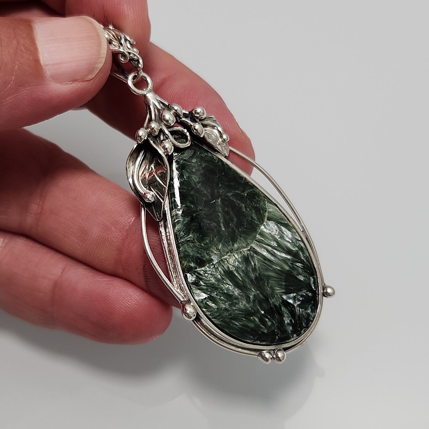 Seraphinite Custom Pendant