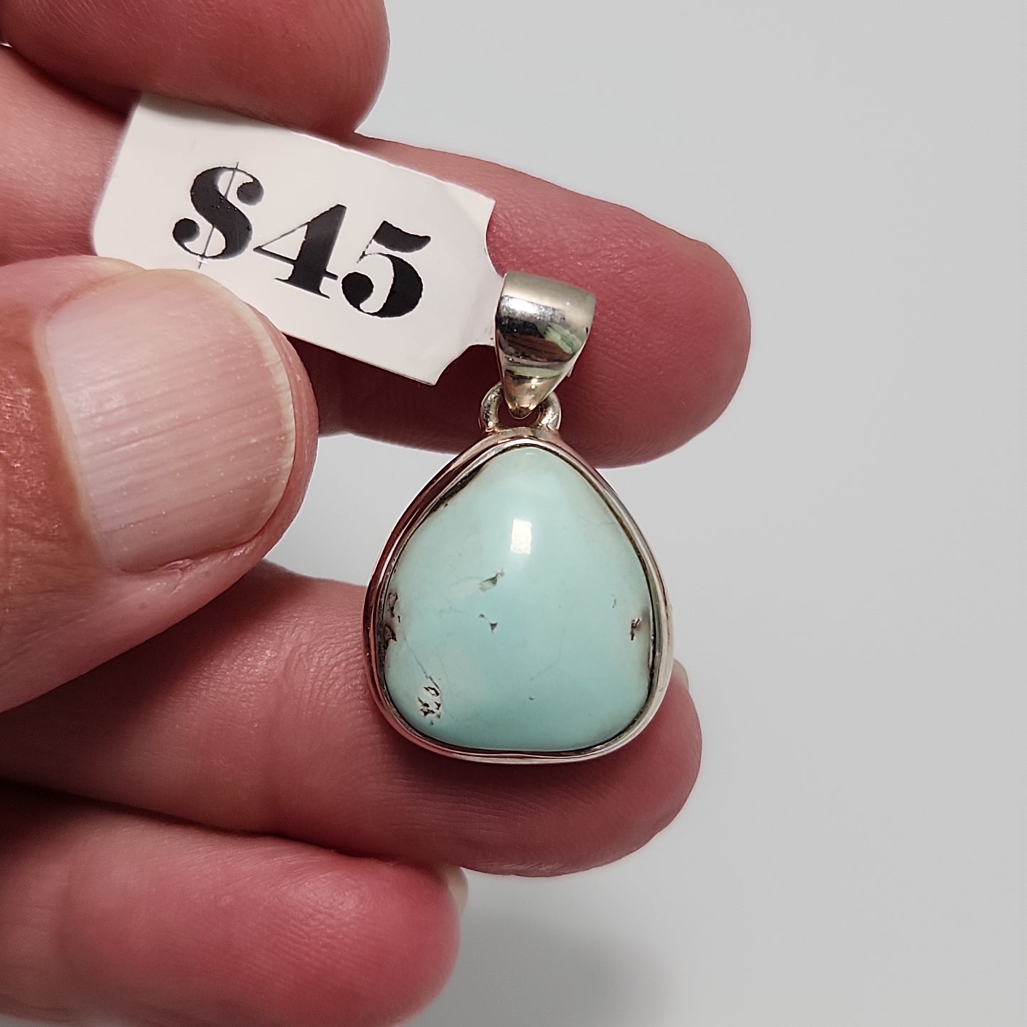 Blue Moon Turquoise Pendant