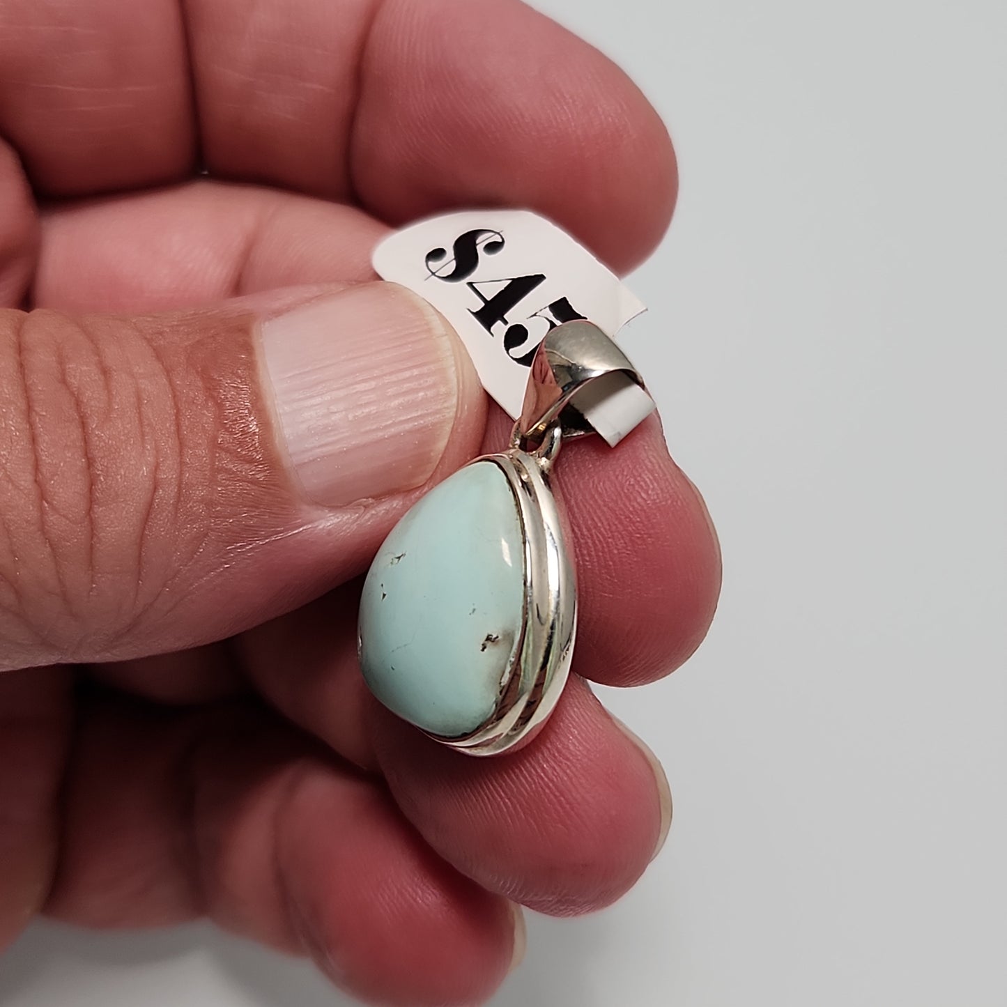 Blue Moon Turquoise Pendant