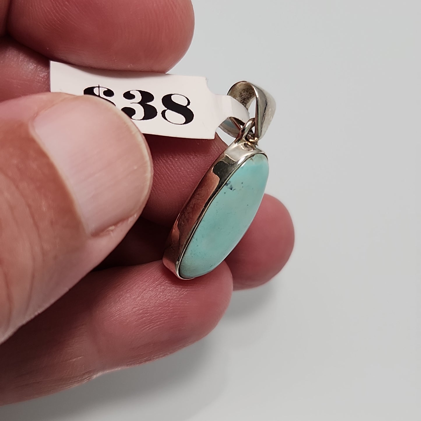 Blue Moon Turquoise Pendant