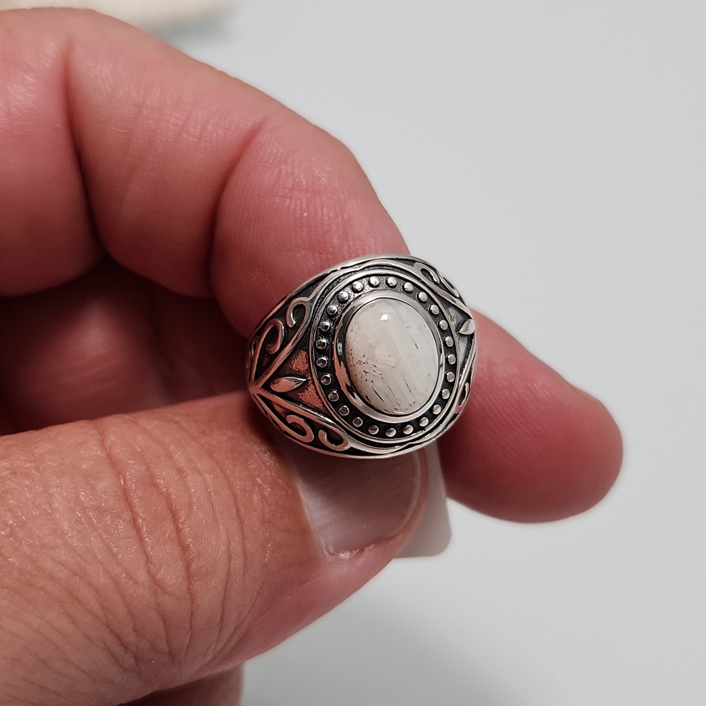 Scolecite Ring