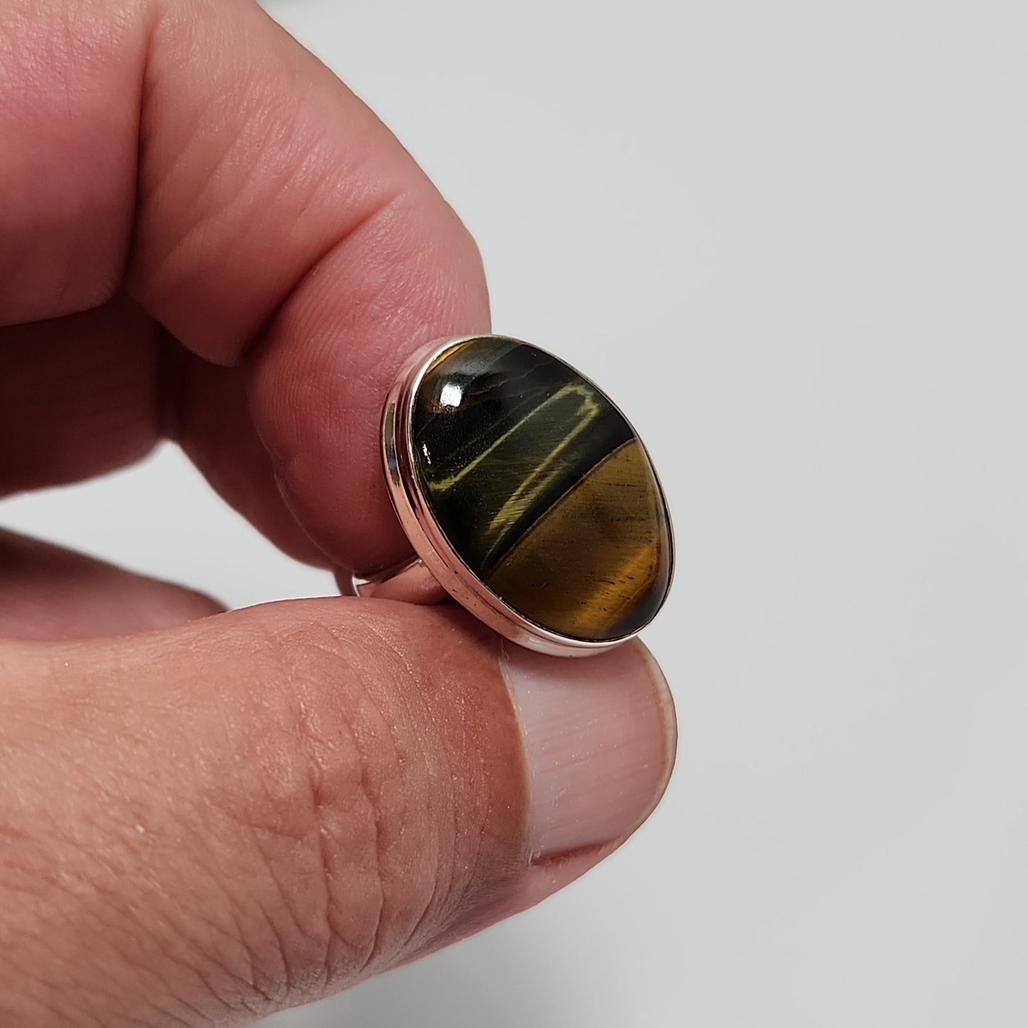 Tiger Eye Ring sz 7