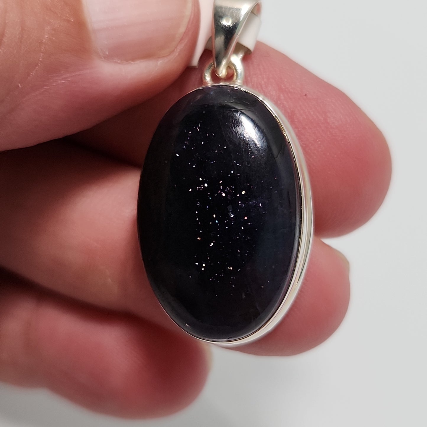 Iolite pendant