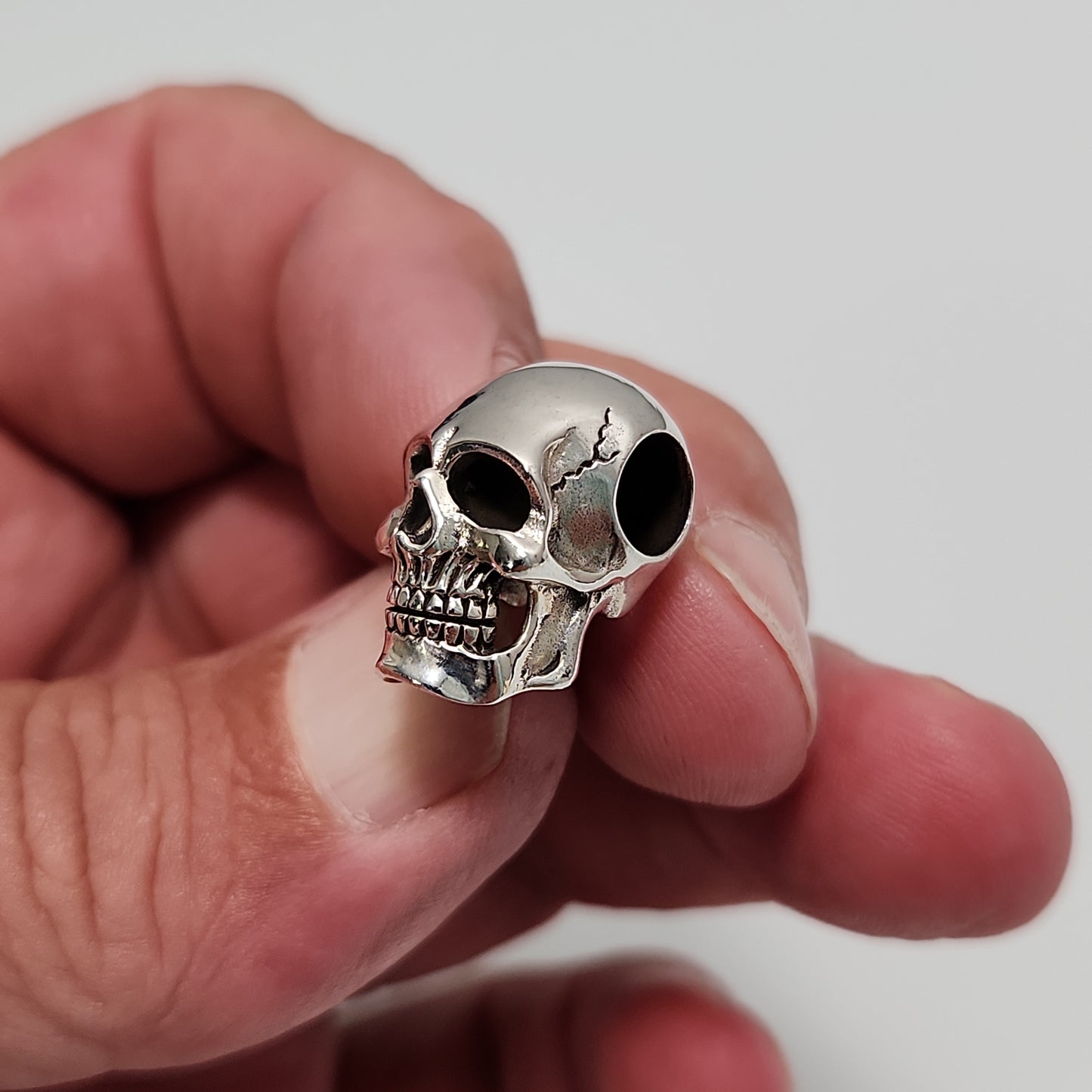 Silver Skull Pendant