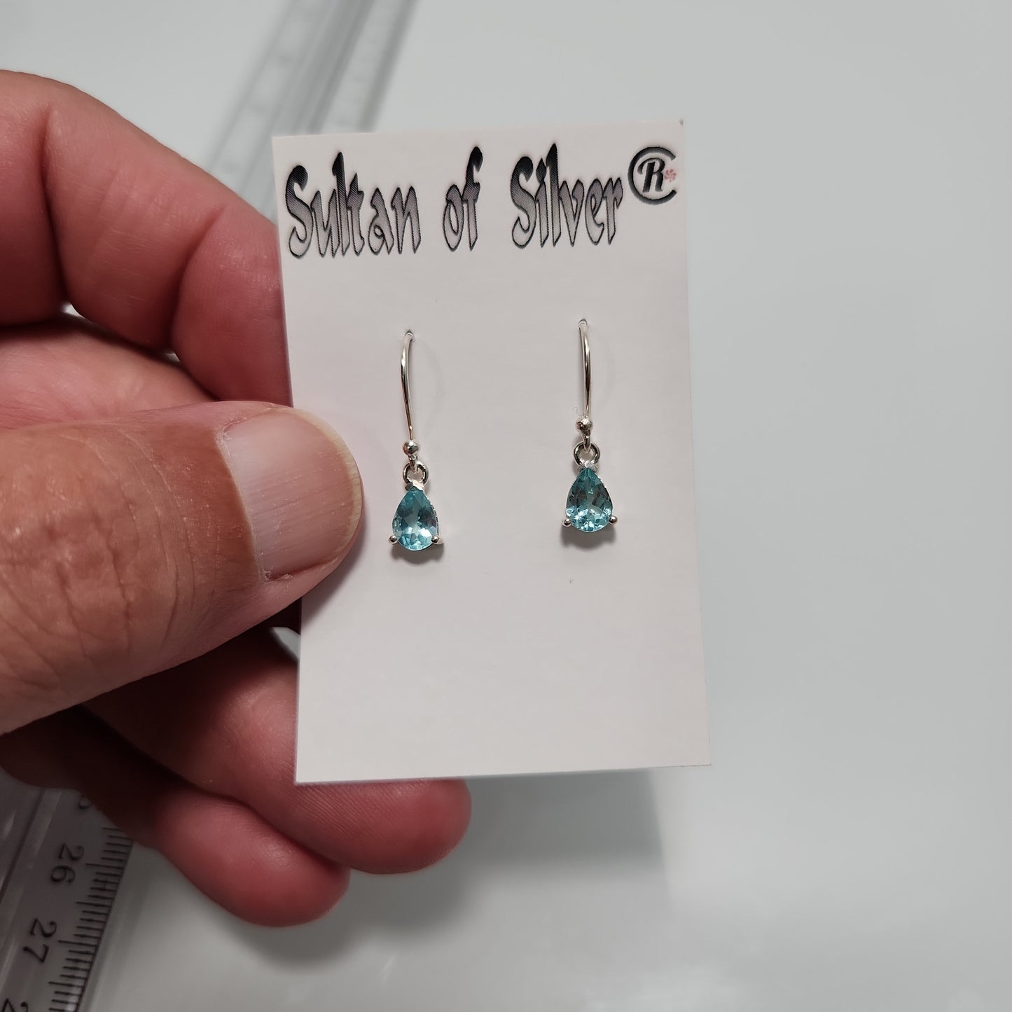 Neon Apatite Earrings