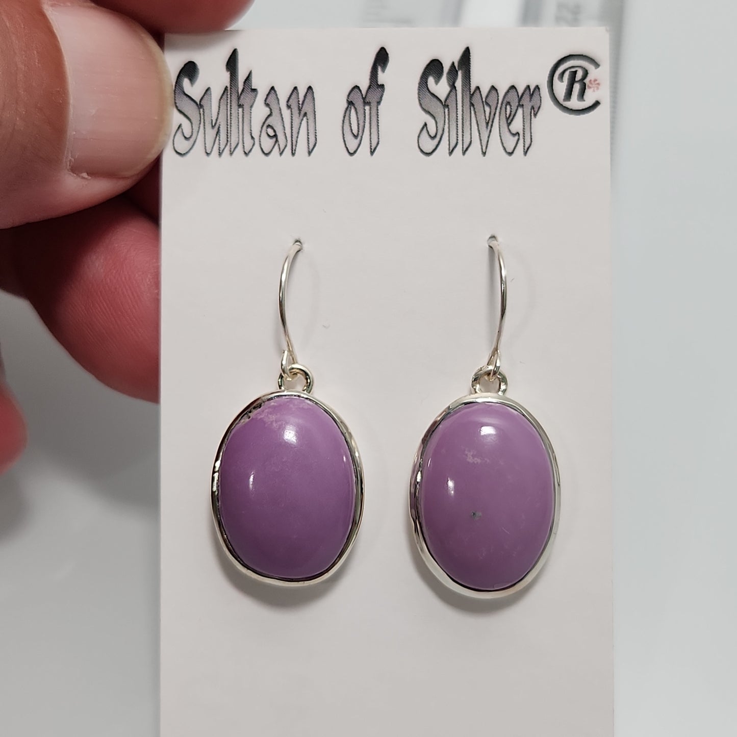 Phosphosiderite Earrings