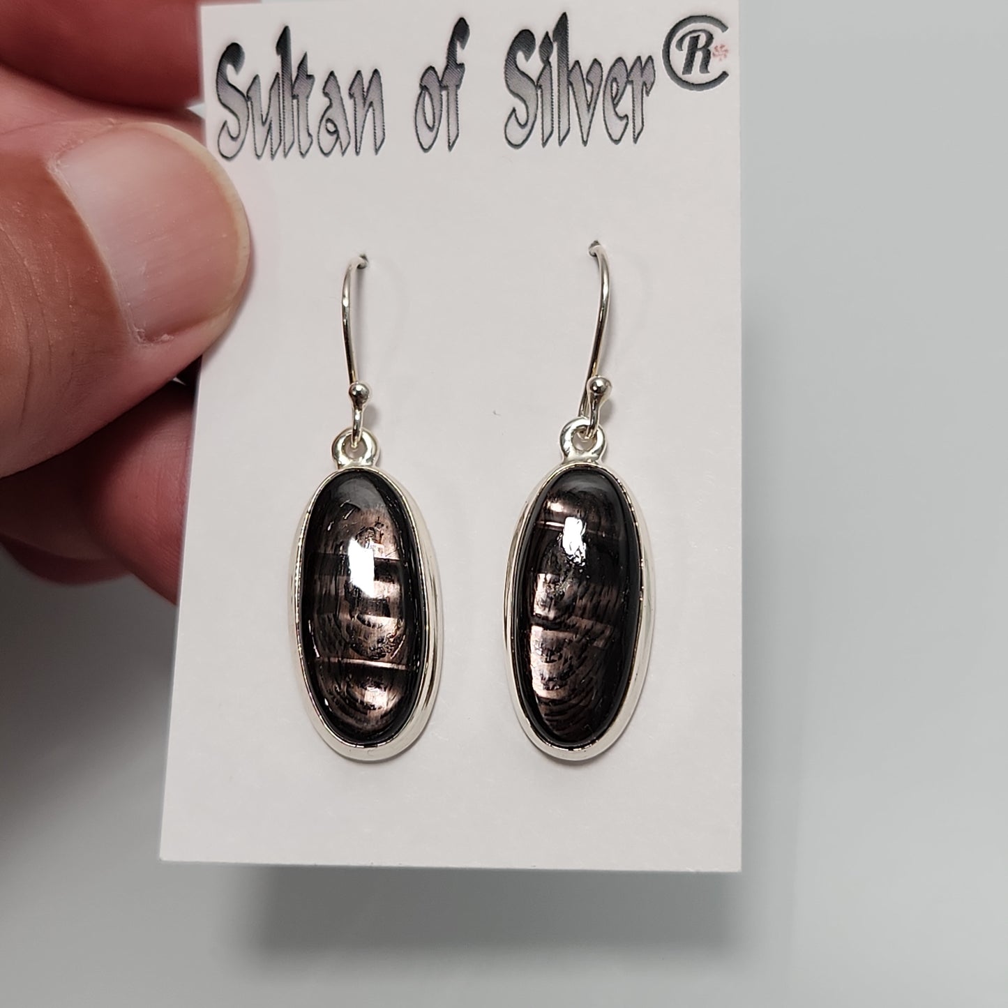 Hypersthene Earrings