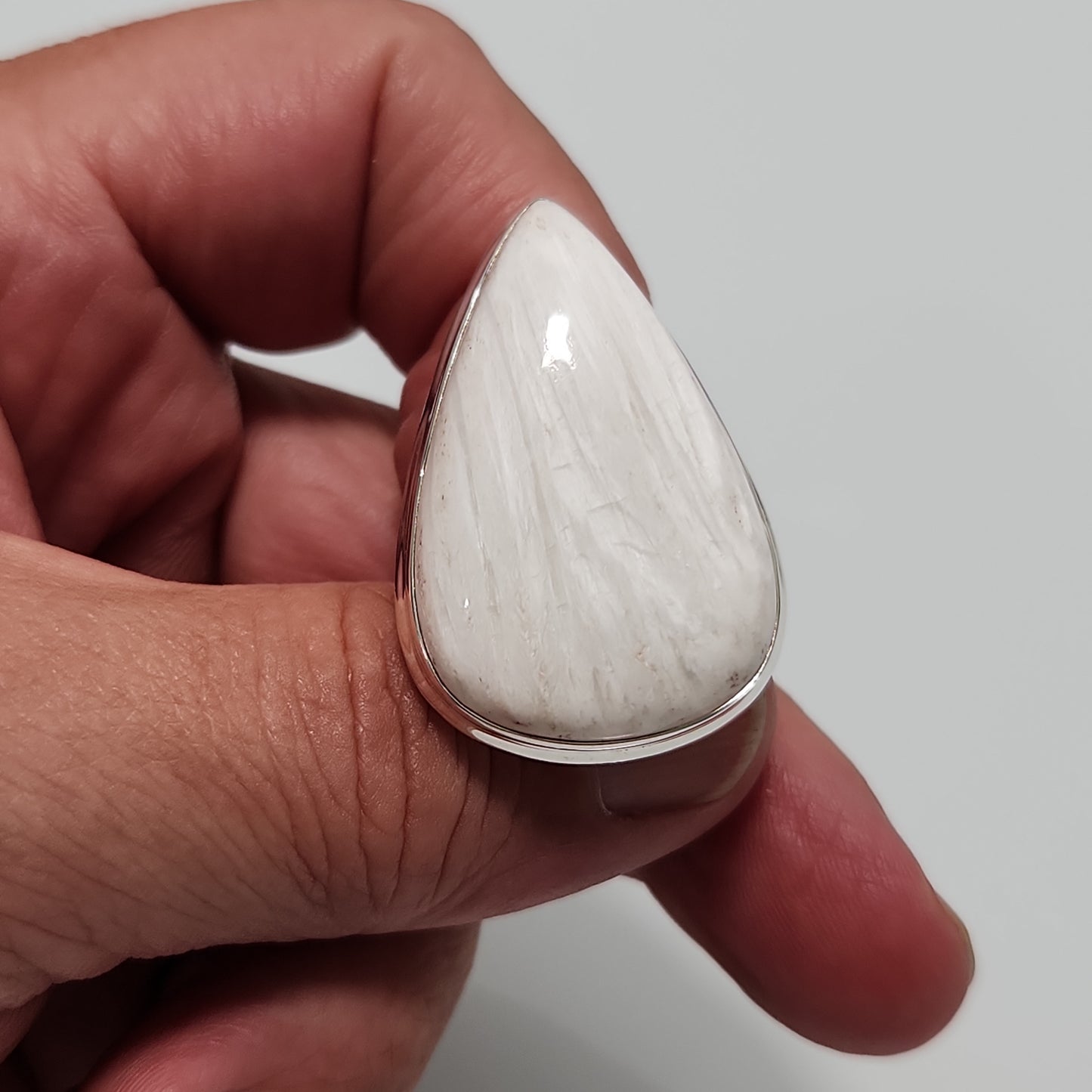 Scolecite Ring sz 6