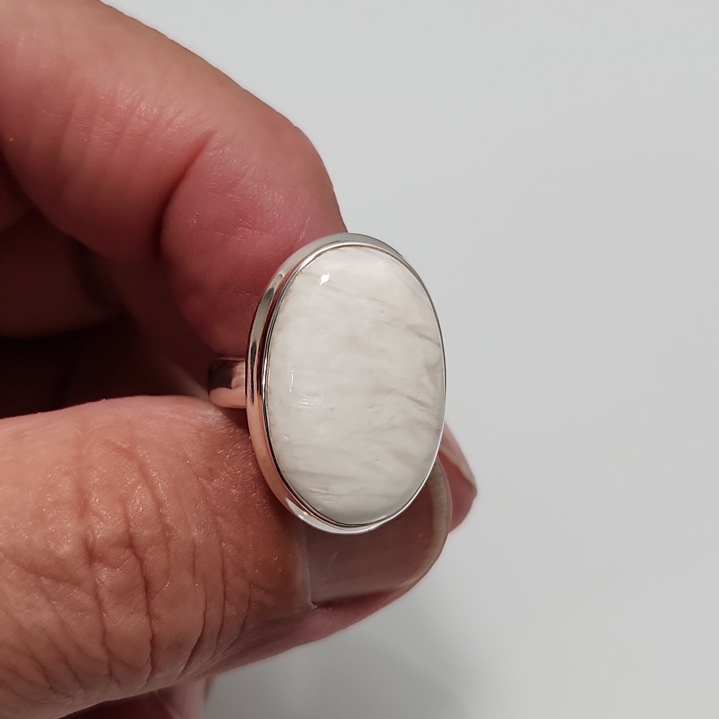 Scolecite Ring sz 6