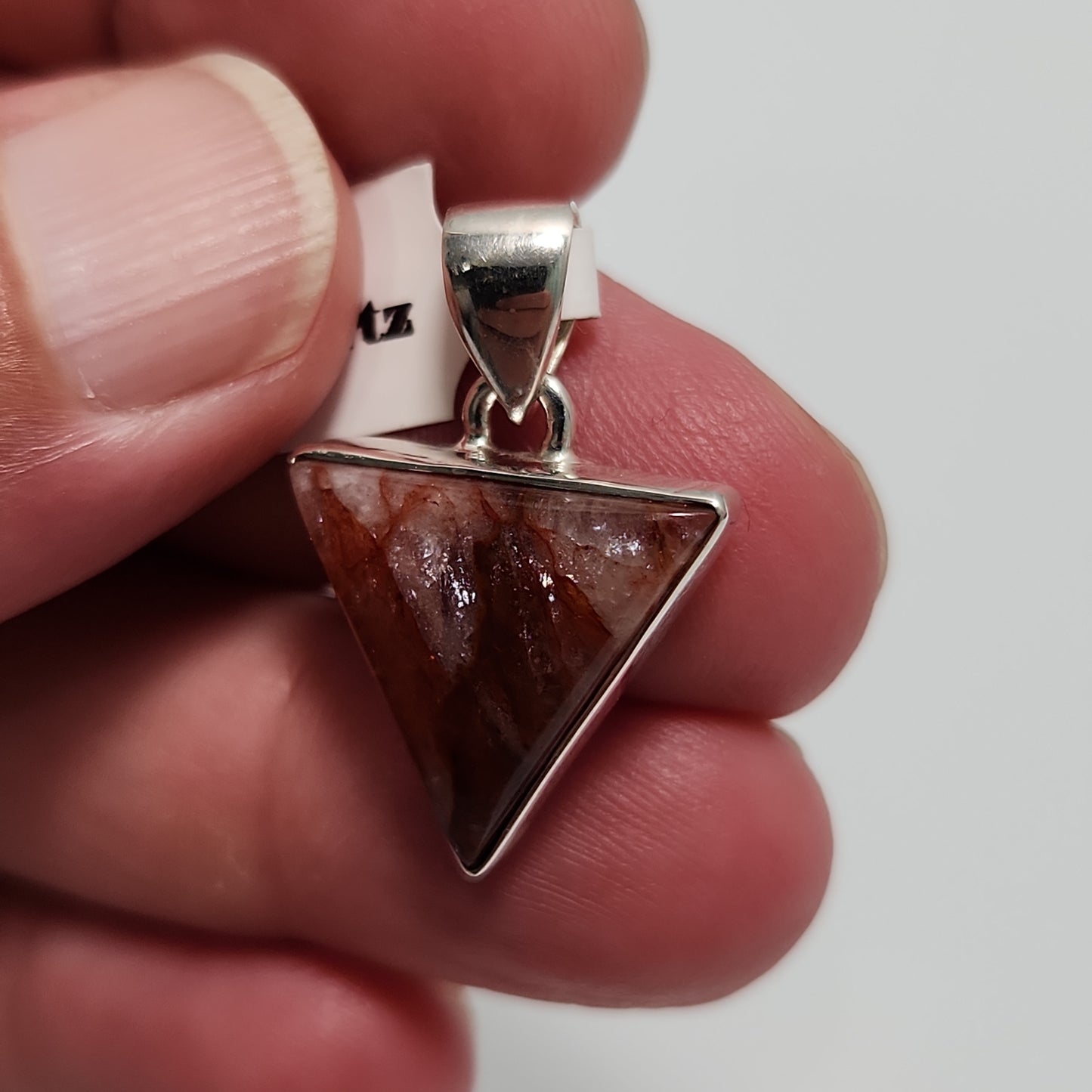 Fire Quartz Pendant