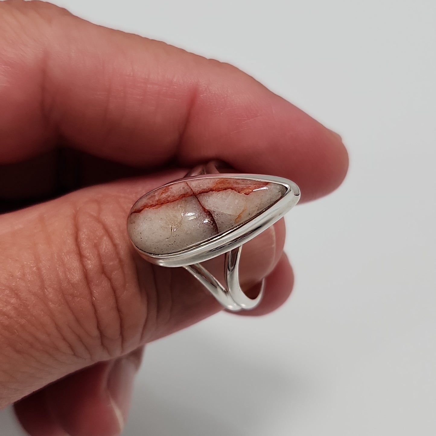 Fire Quartz Ring sz 10