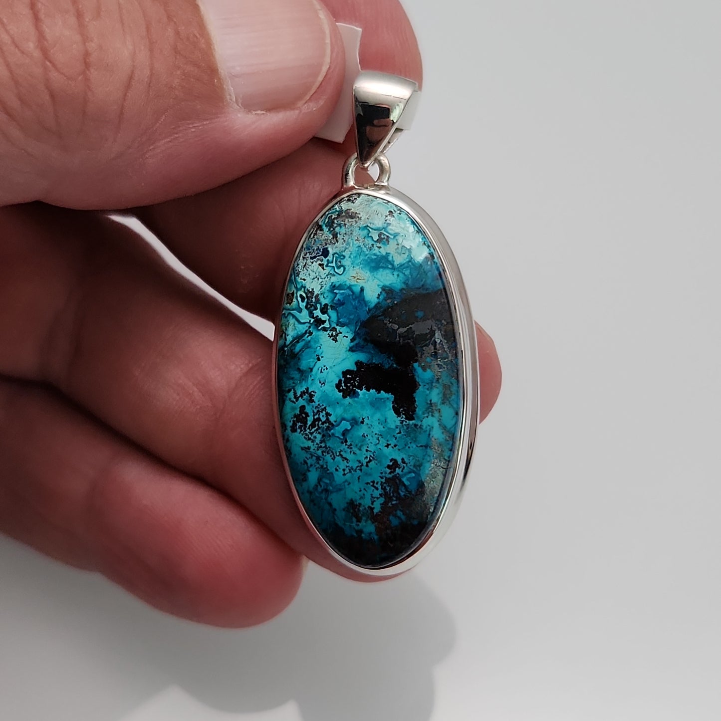 Shattuckite Pendant