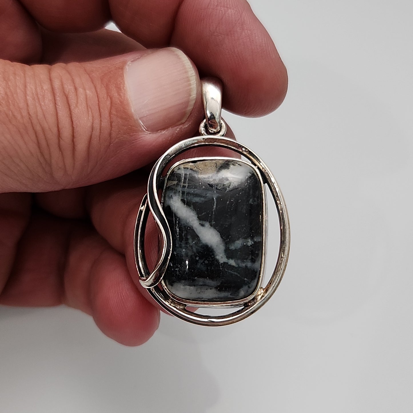 Stormy Mountain Quartz Pendant