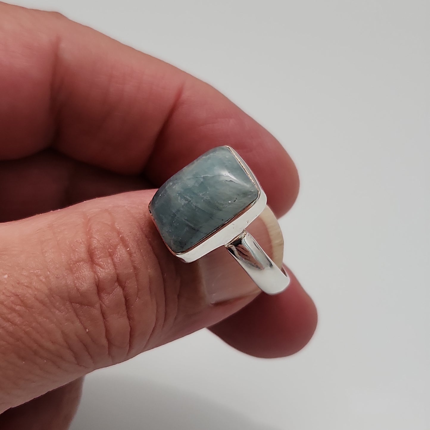 Aquamarine Ring sz 10