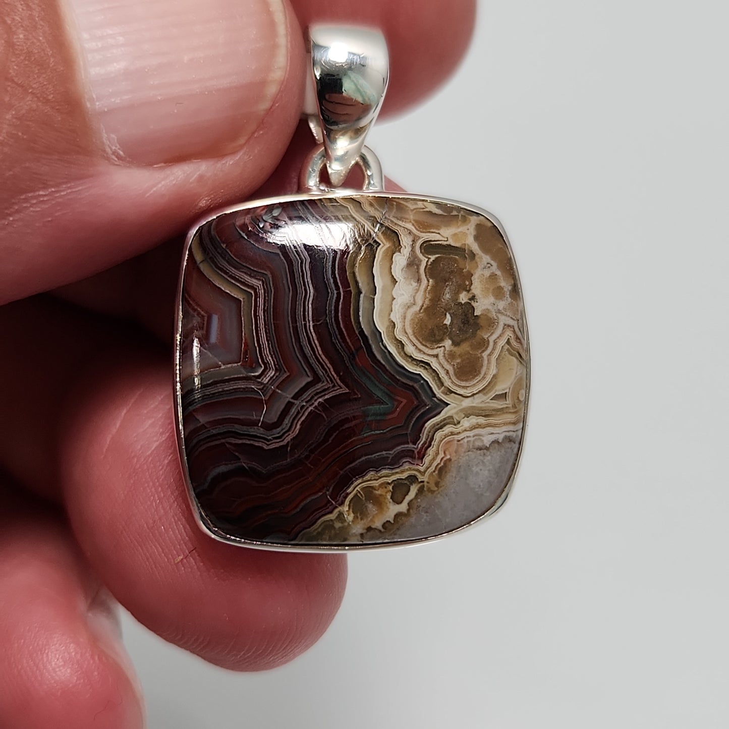Laguna Agate Pendant