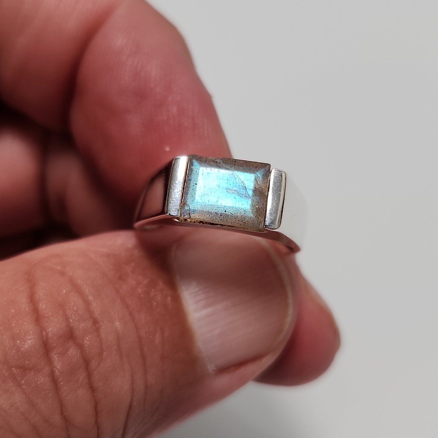 Labradorite Ring sz 8