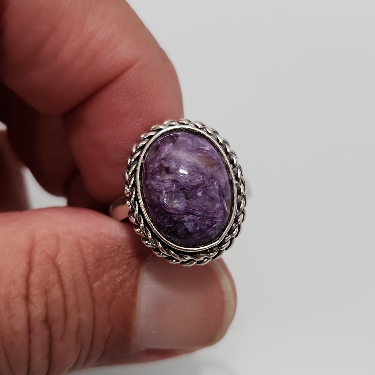 Charoite Ring sz 9