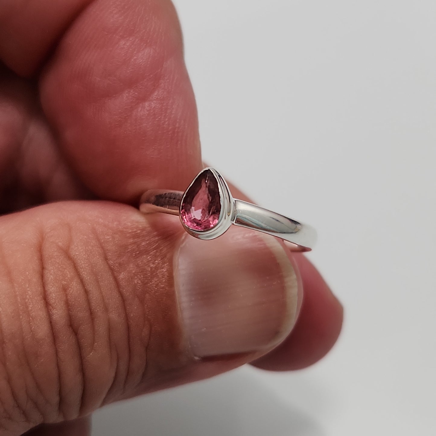 Pink Tourmaline Ring sz 5.5-10