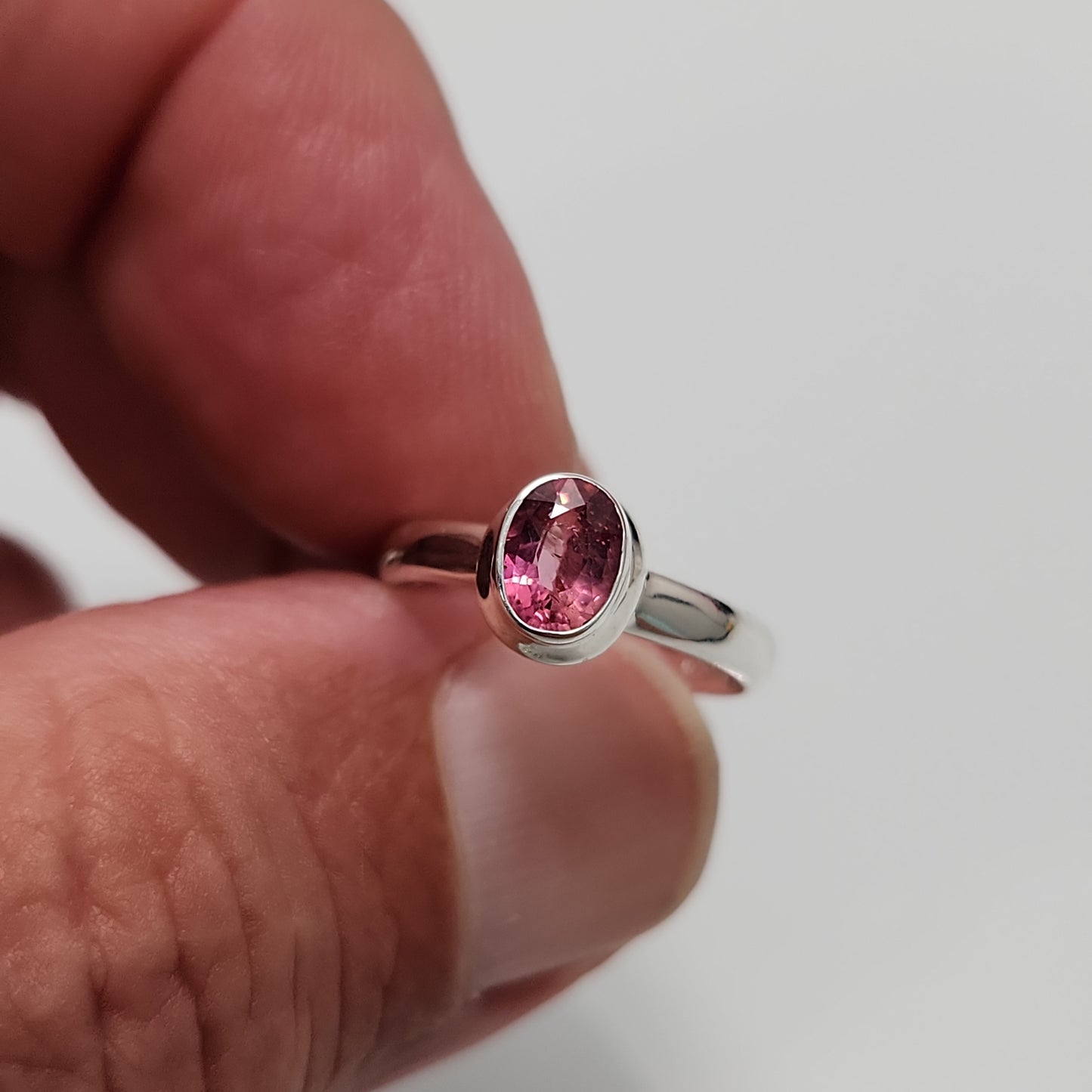Pink Tourmaline Ring sz 5.5-10