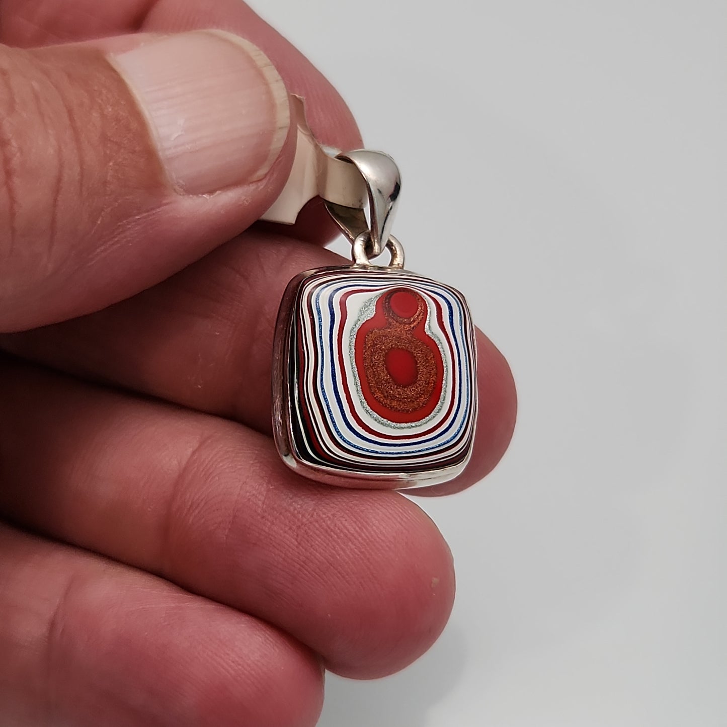 Fordite Pendant