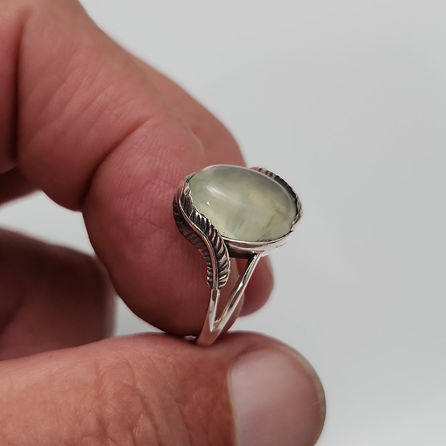 Prehnite Ring sz 5-11