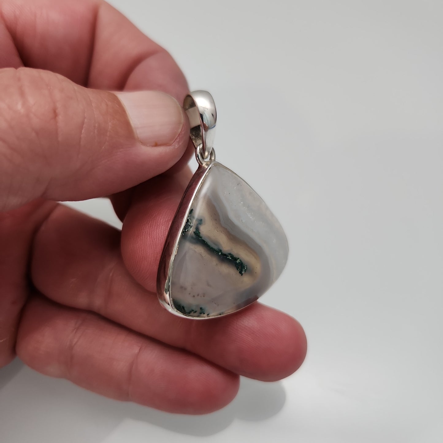 Moss Agate Pendant