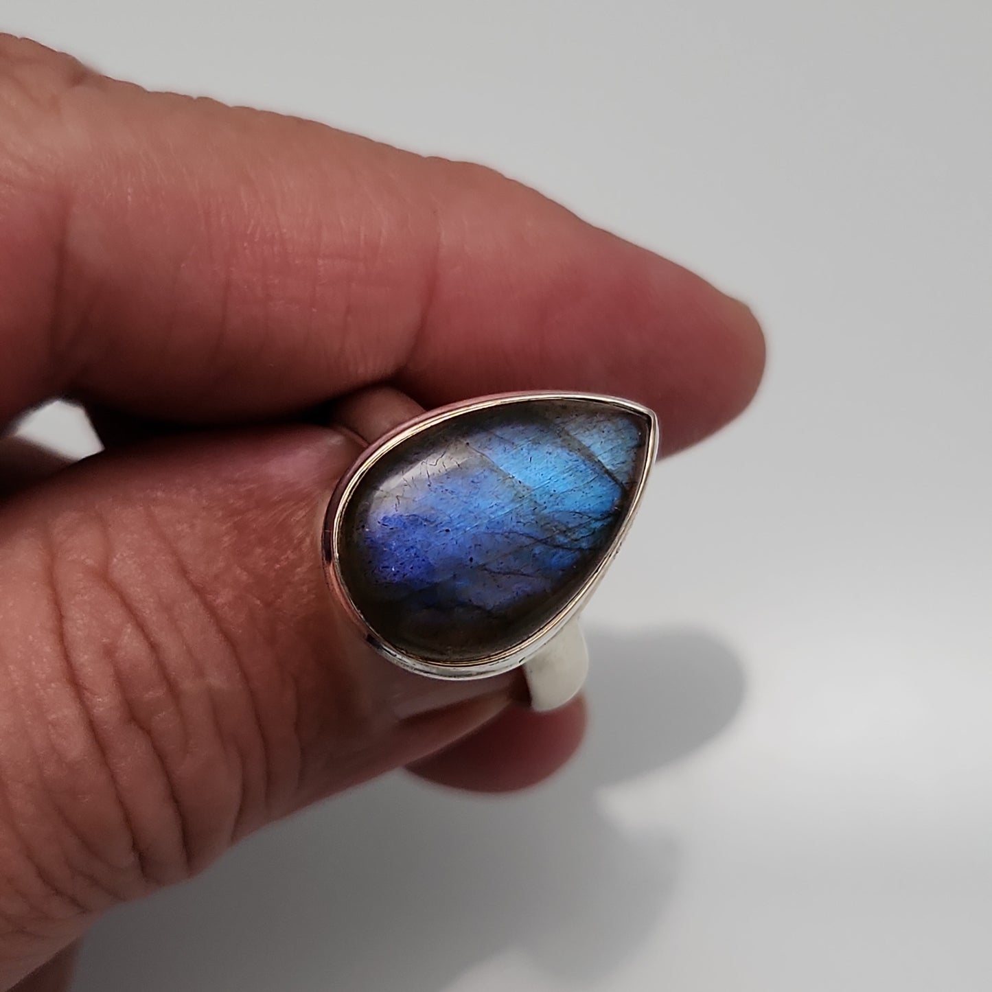 Labradorite Ring sz 10