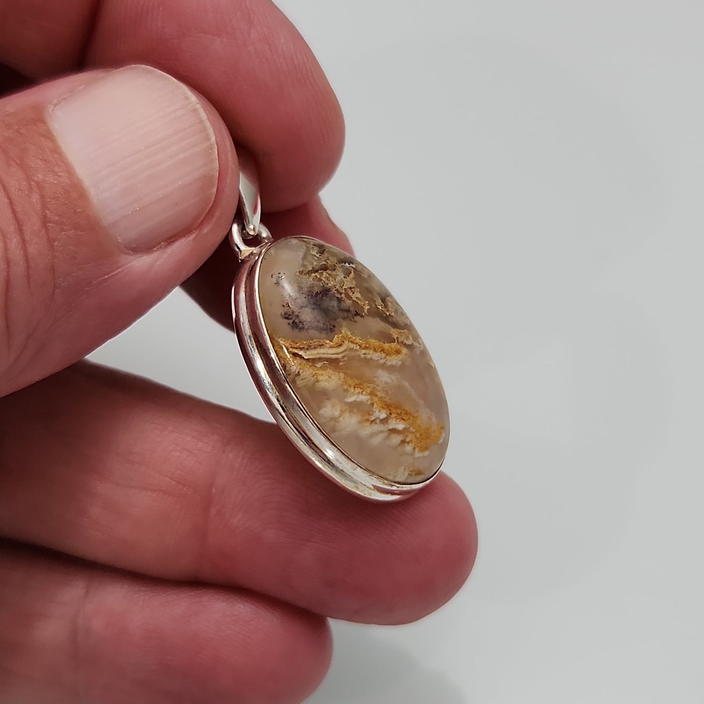 Graveyard Plume Agate