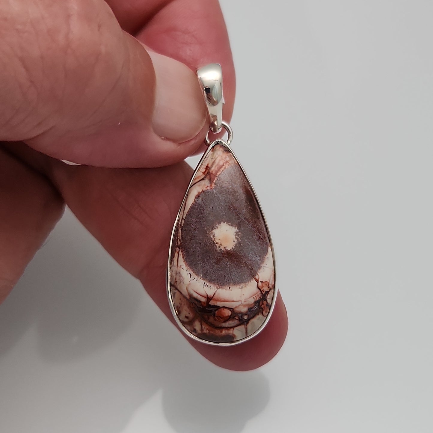 Birdseye Jasper Pendant