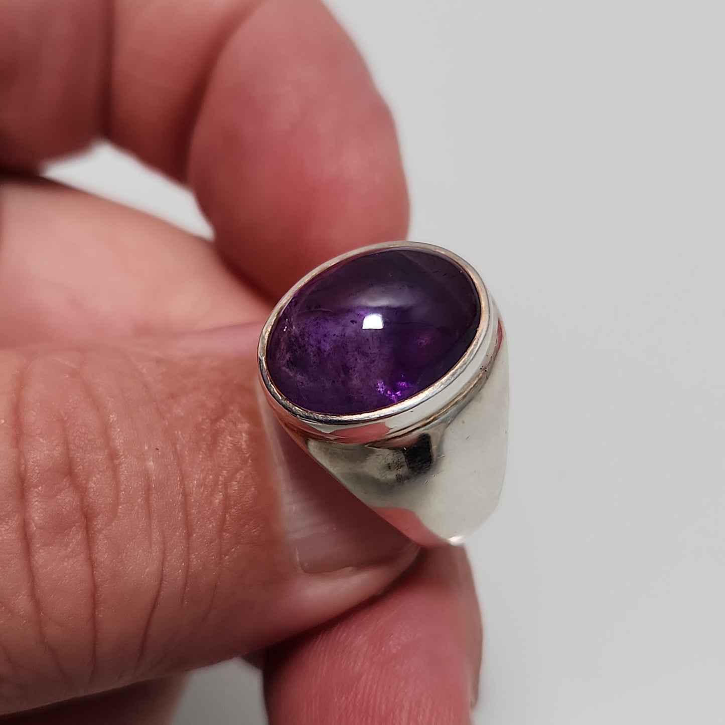 Amethyst Ring sz 9