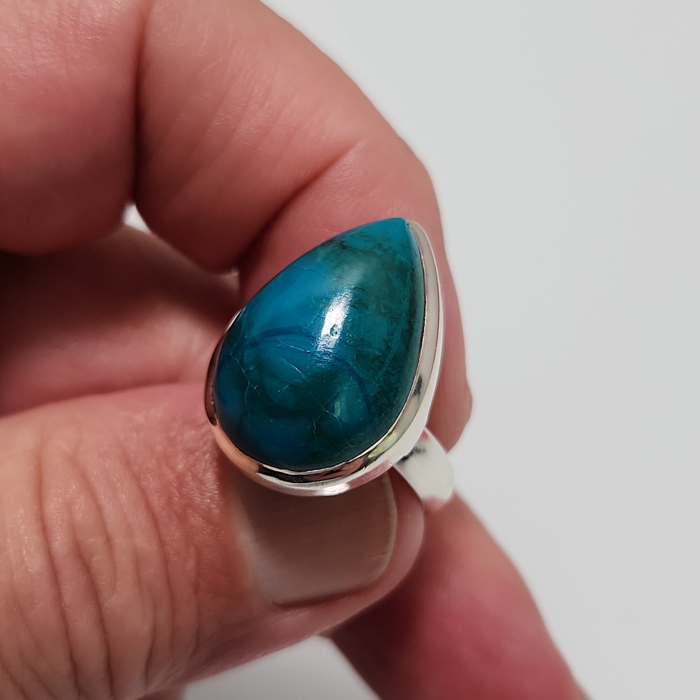 Chrysocolla Ring sz 7