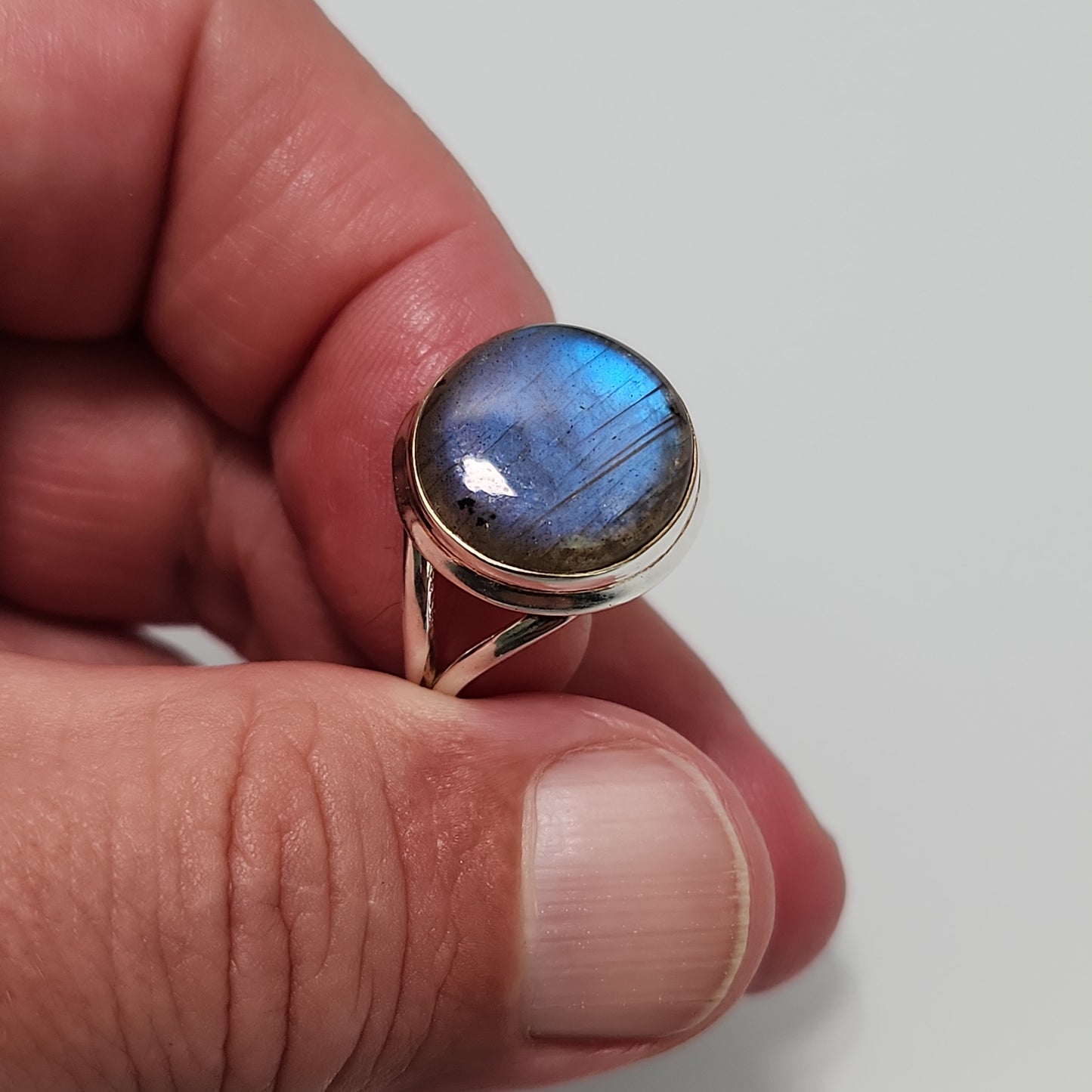 Labradorite Ring sz 10
