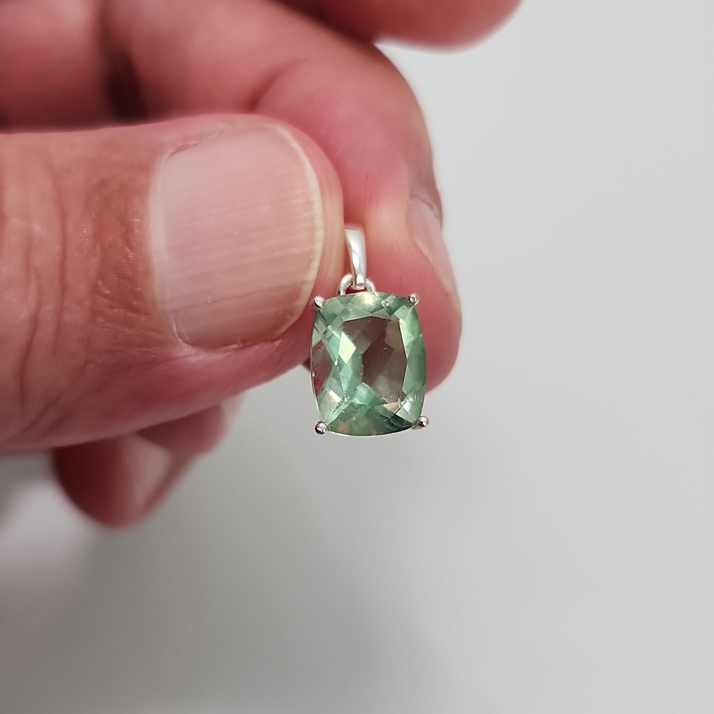 Green Fluorite Pendant