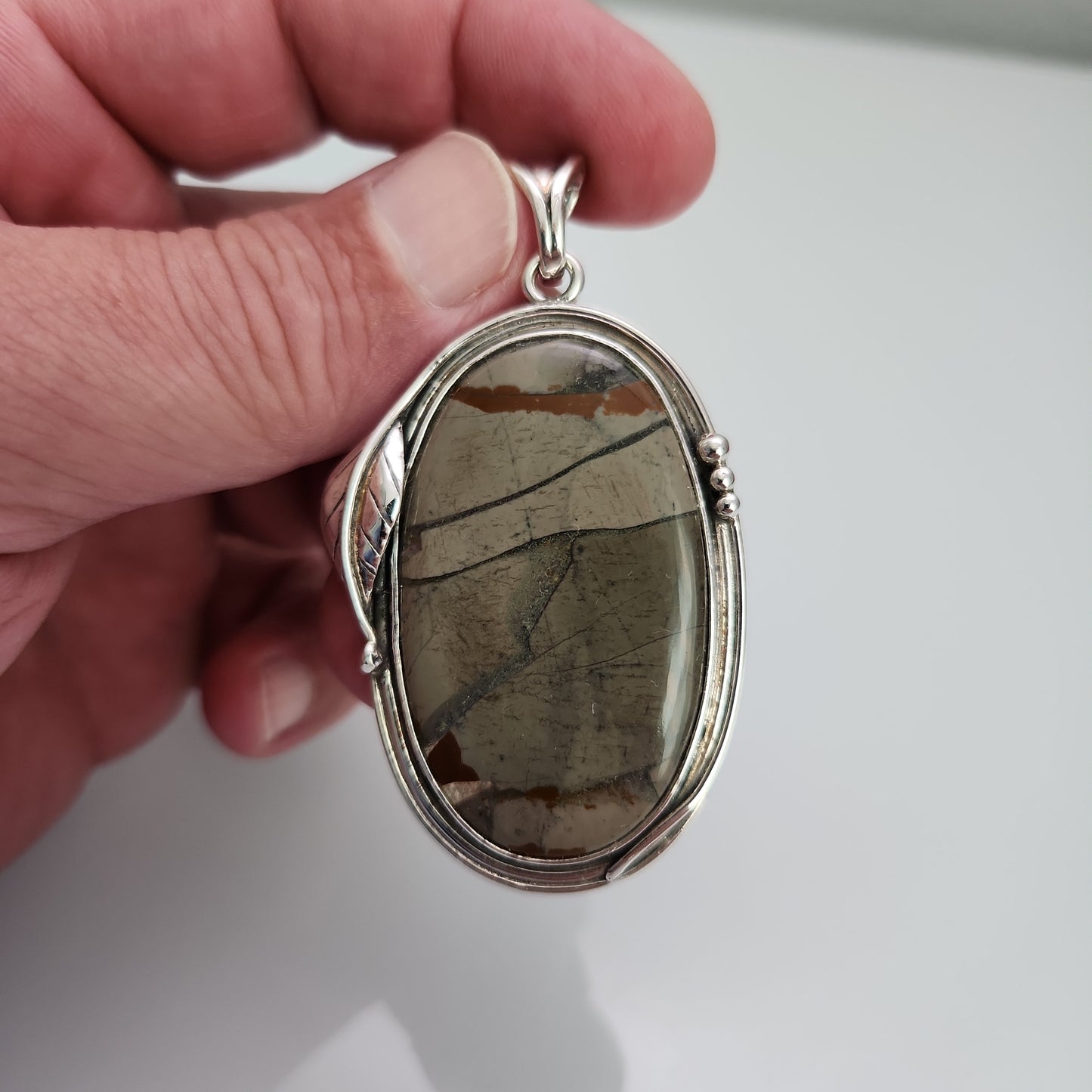 Picture Jasper Pendant