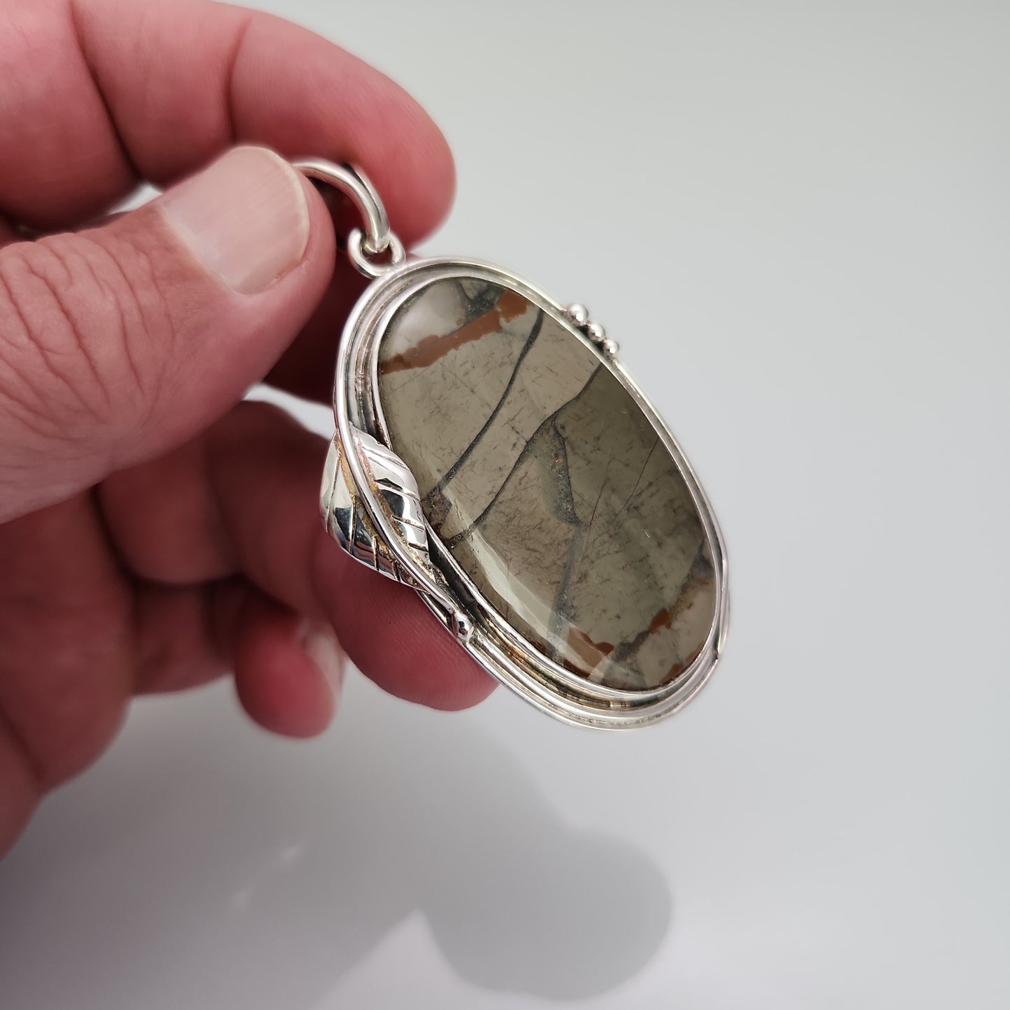 Picture Jasper Pendant