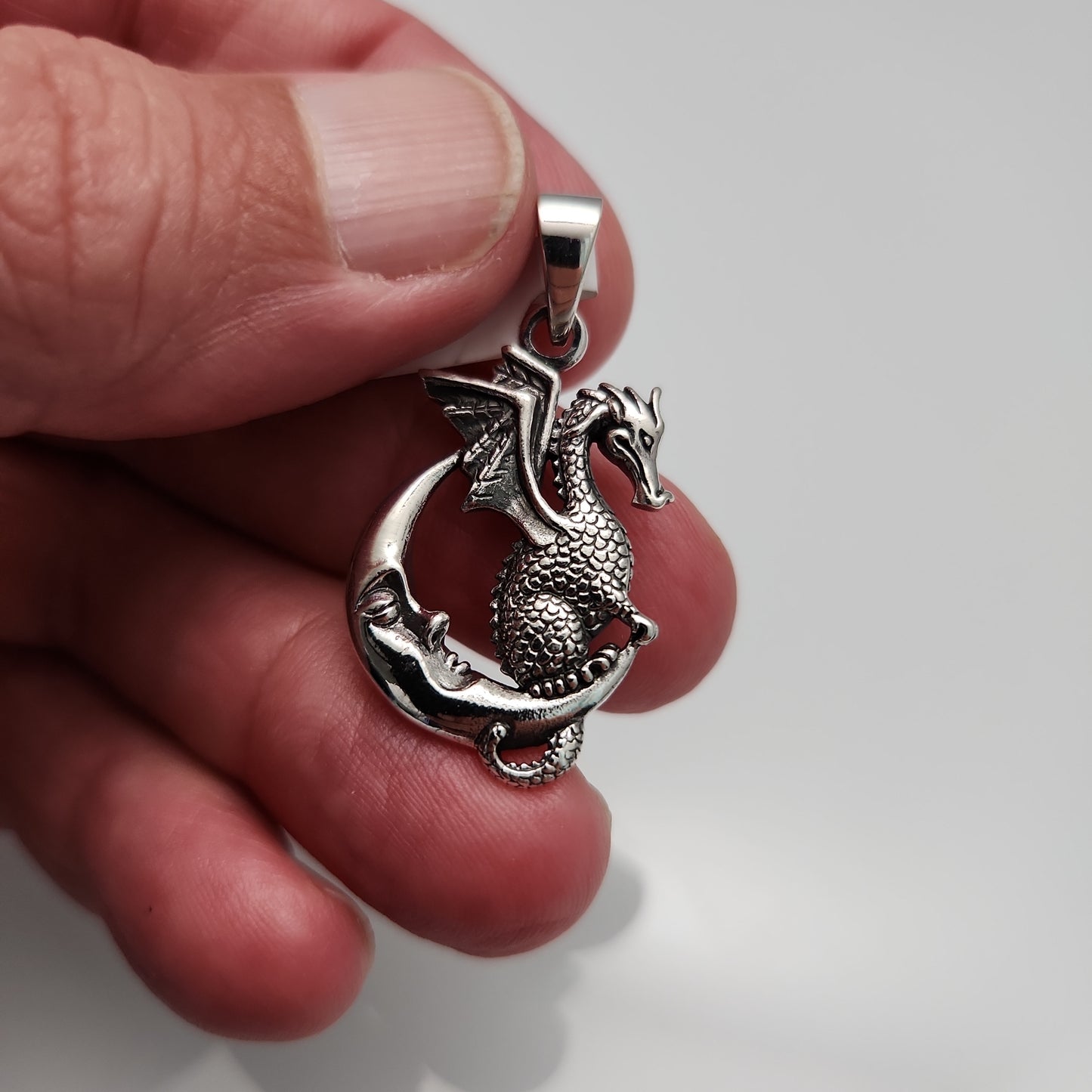 Dragon Moon Pendant