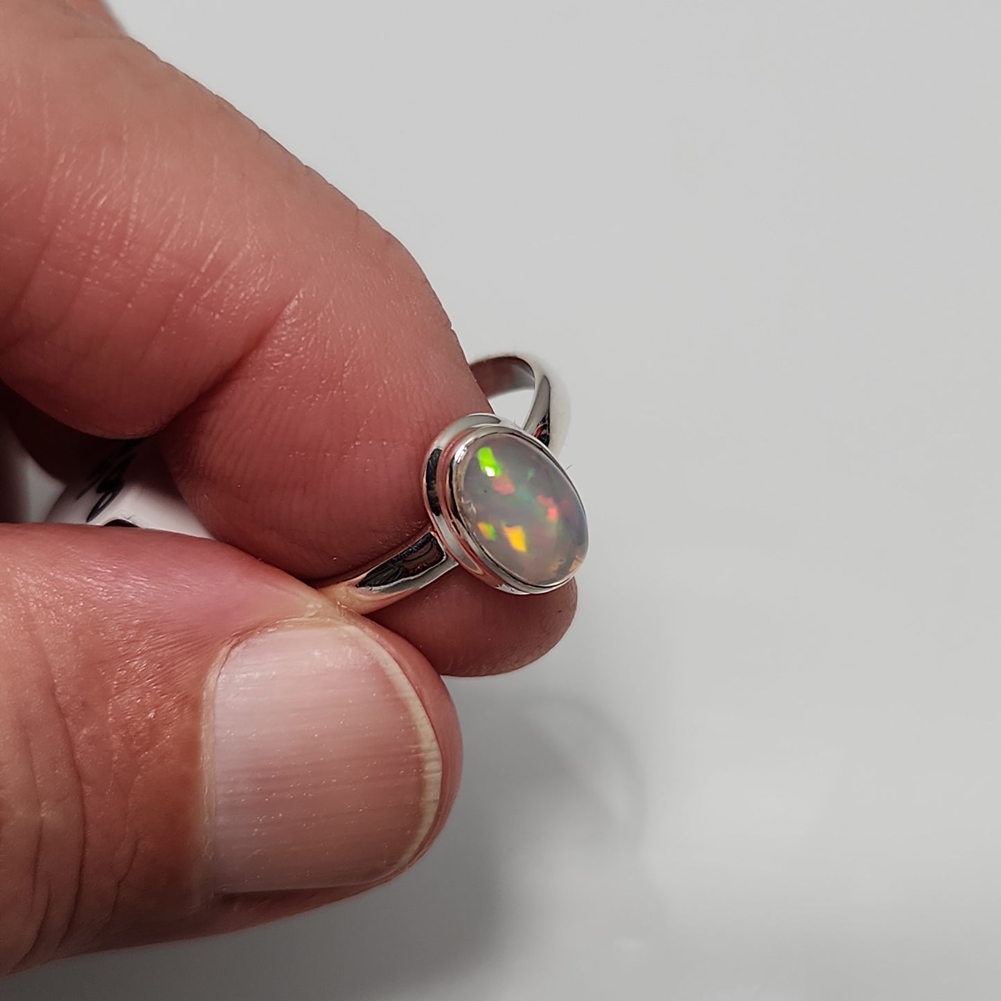 Welo Opal Ring sz 8