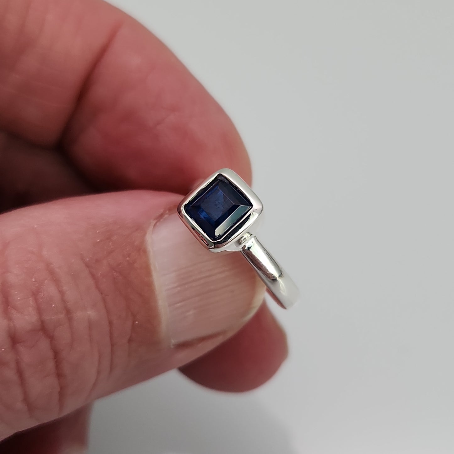 Kyanite Gem Ring sz 6.5