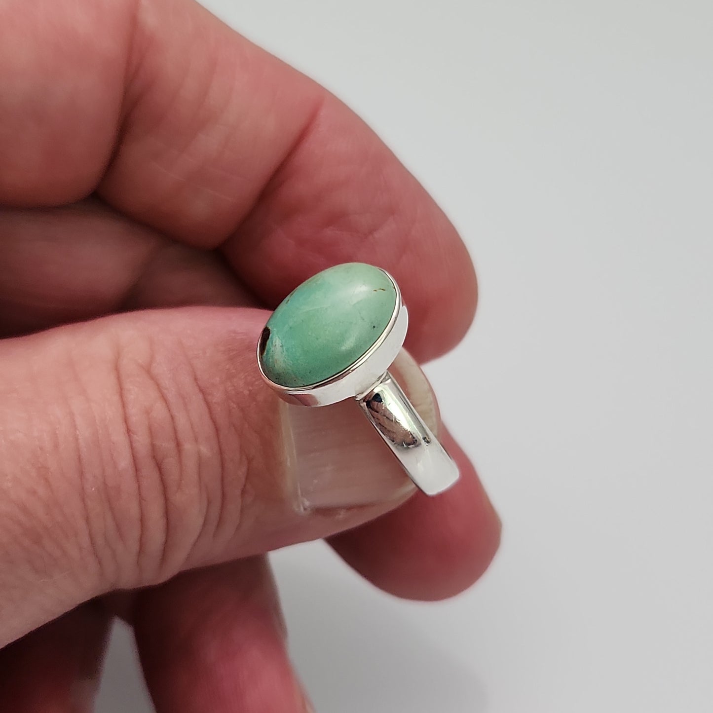 Carico Lake Turquoise Ring sz 10