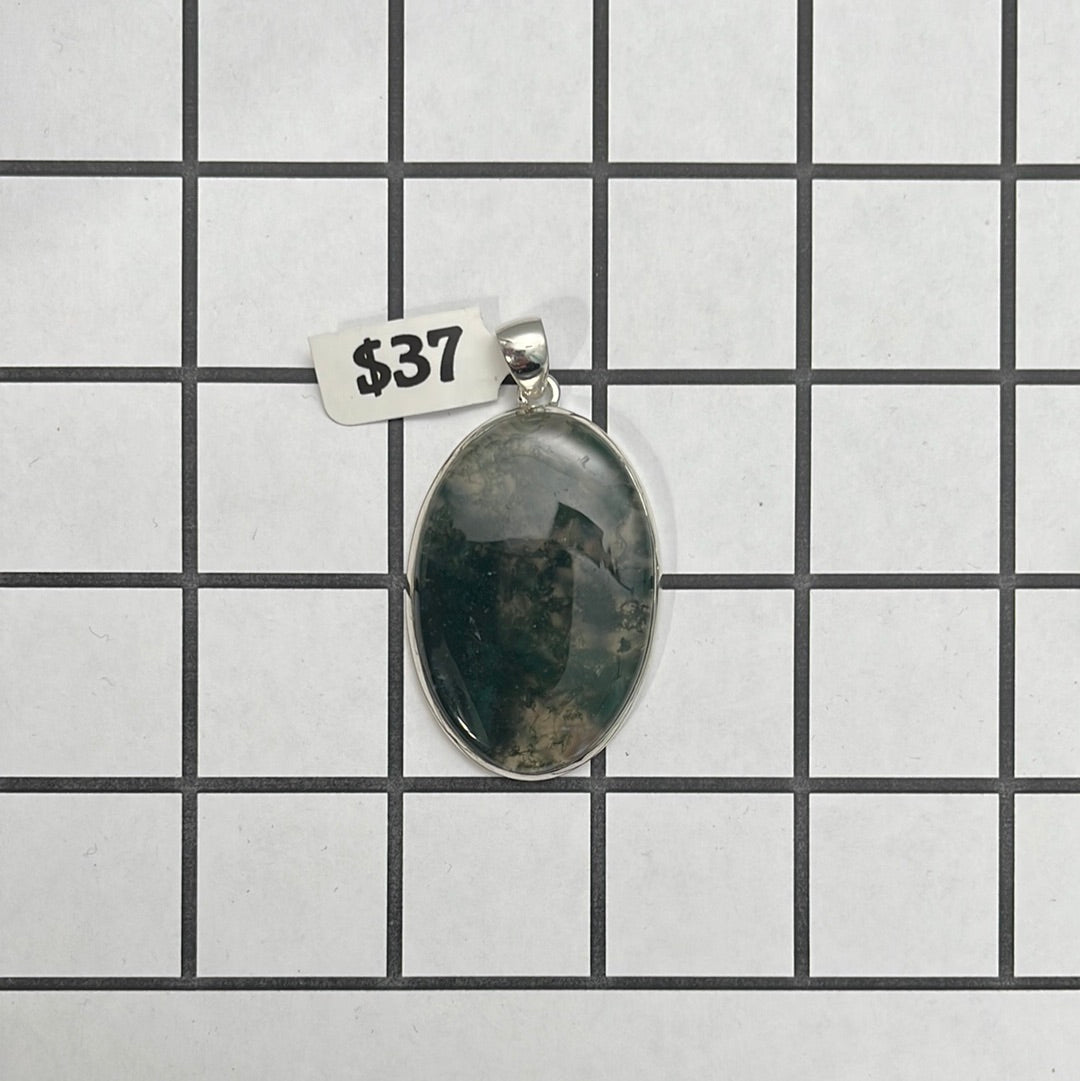 Moss Agate Pendant
