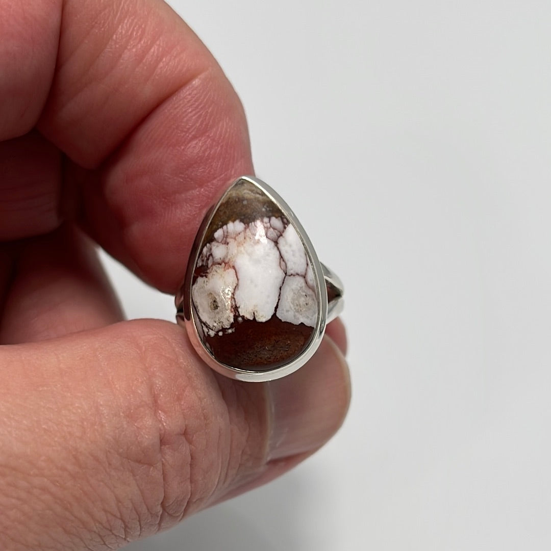Wild Horse Jasper Ring sz 8