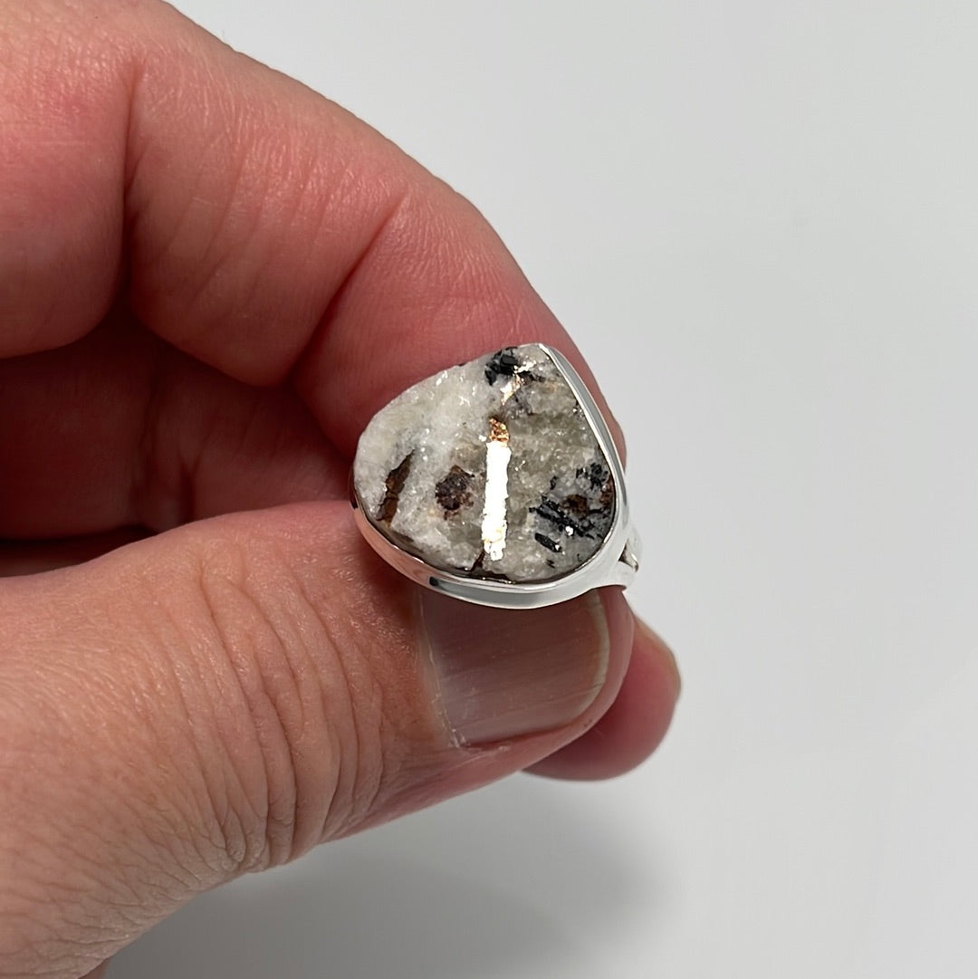 Astrophyllite Ring sz 7
