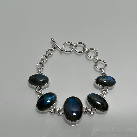 Labradorite Bracelet Adjustable 6-7.25”