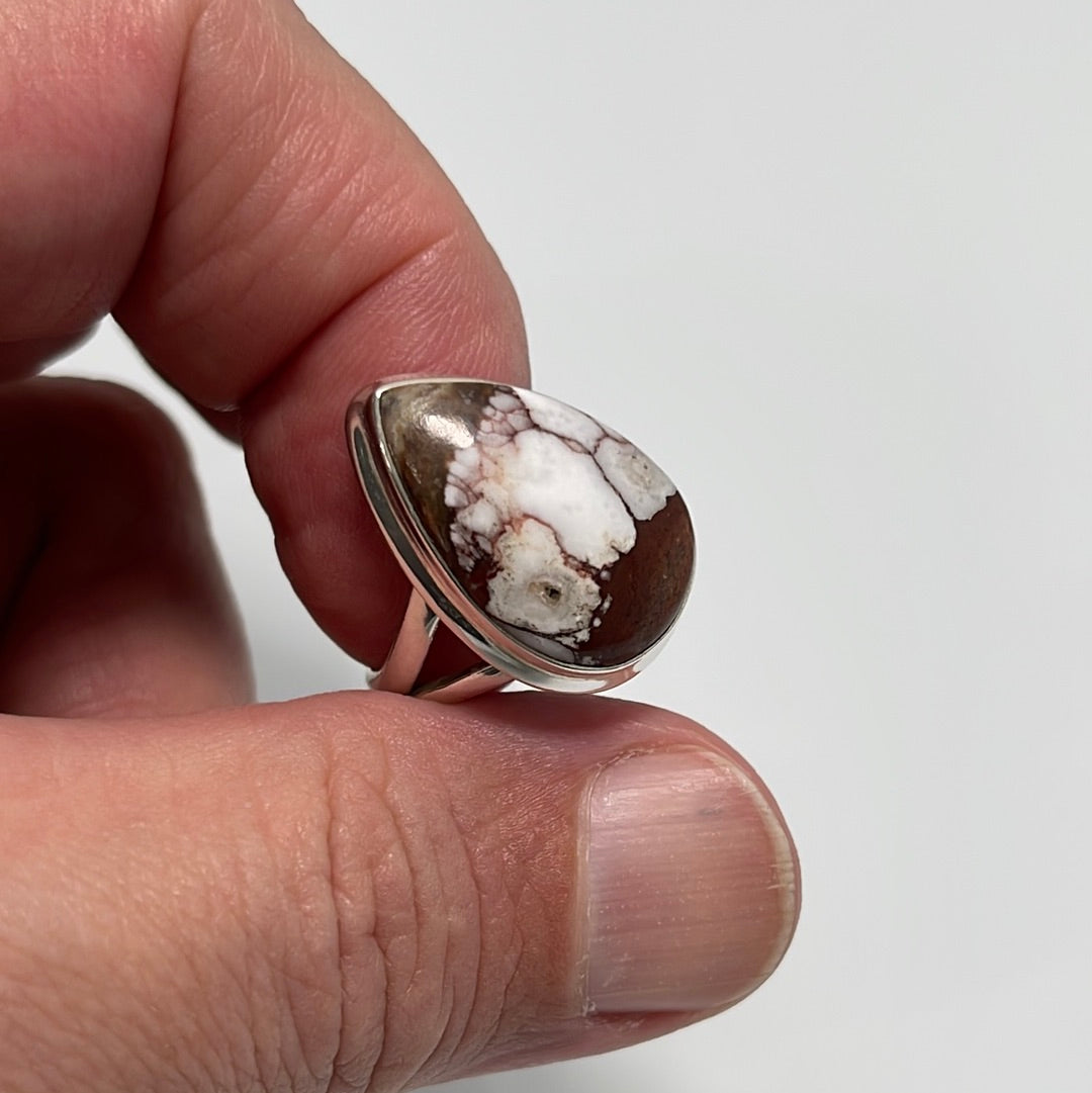 Wild Horse Jasper Ring sz 8