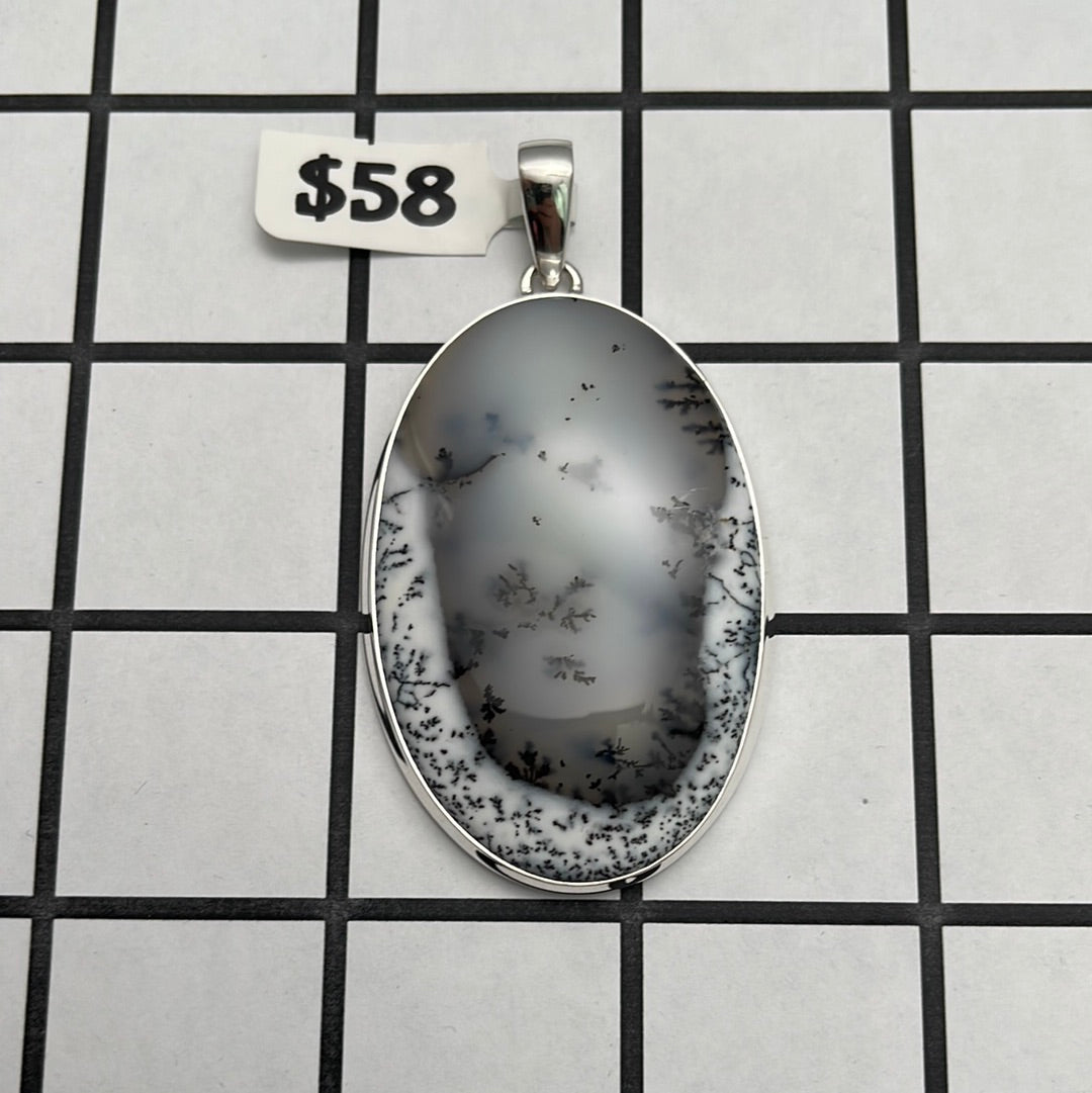 Dendrite Opal Pendant