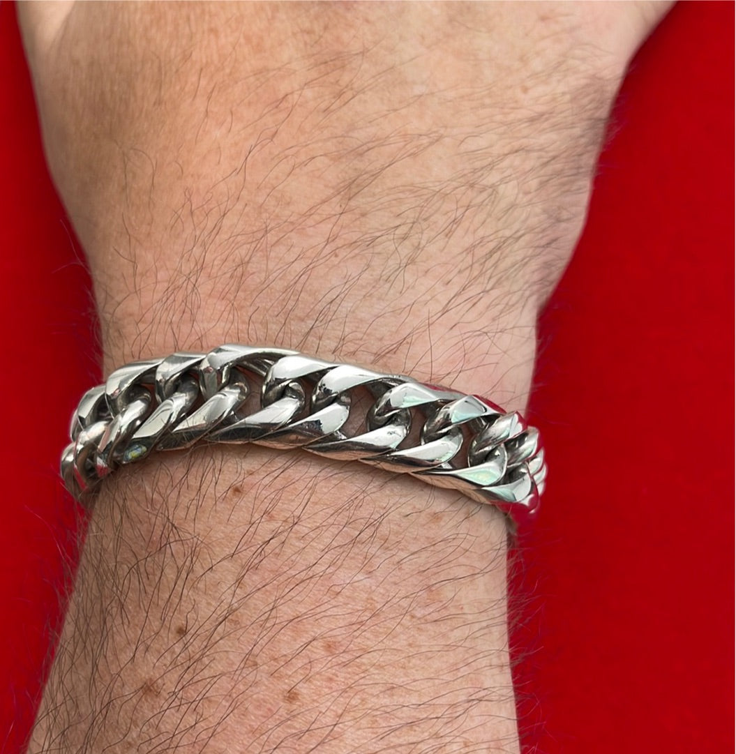 Heavy Curb Link Bracelet