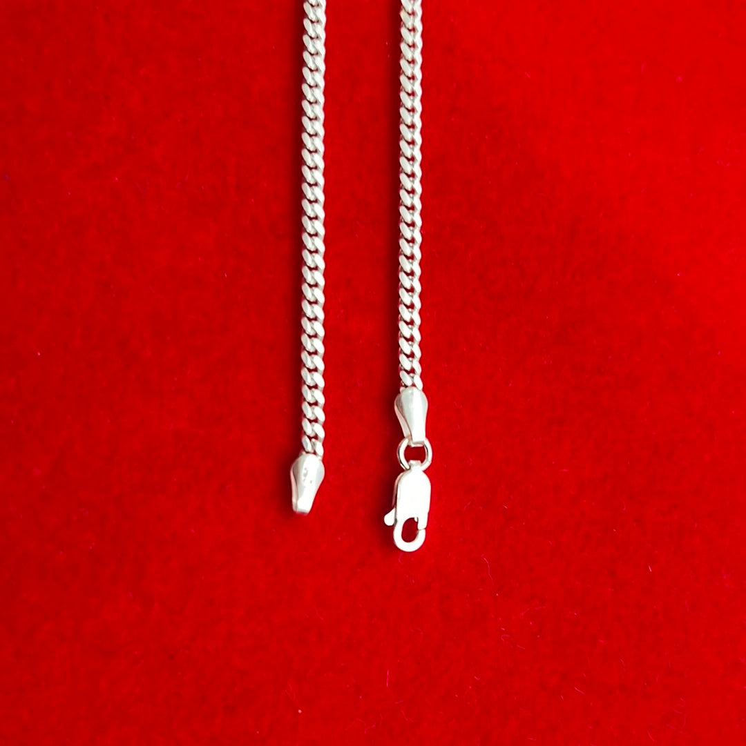 Cuban Chain 2.6mm (080) 16”, 18”, 20”, 24”, 30”