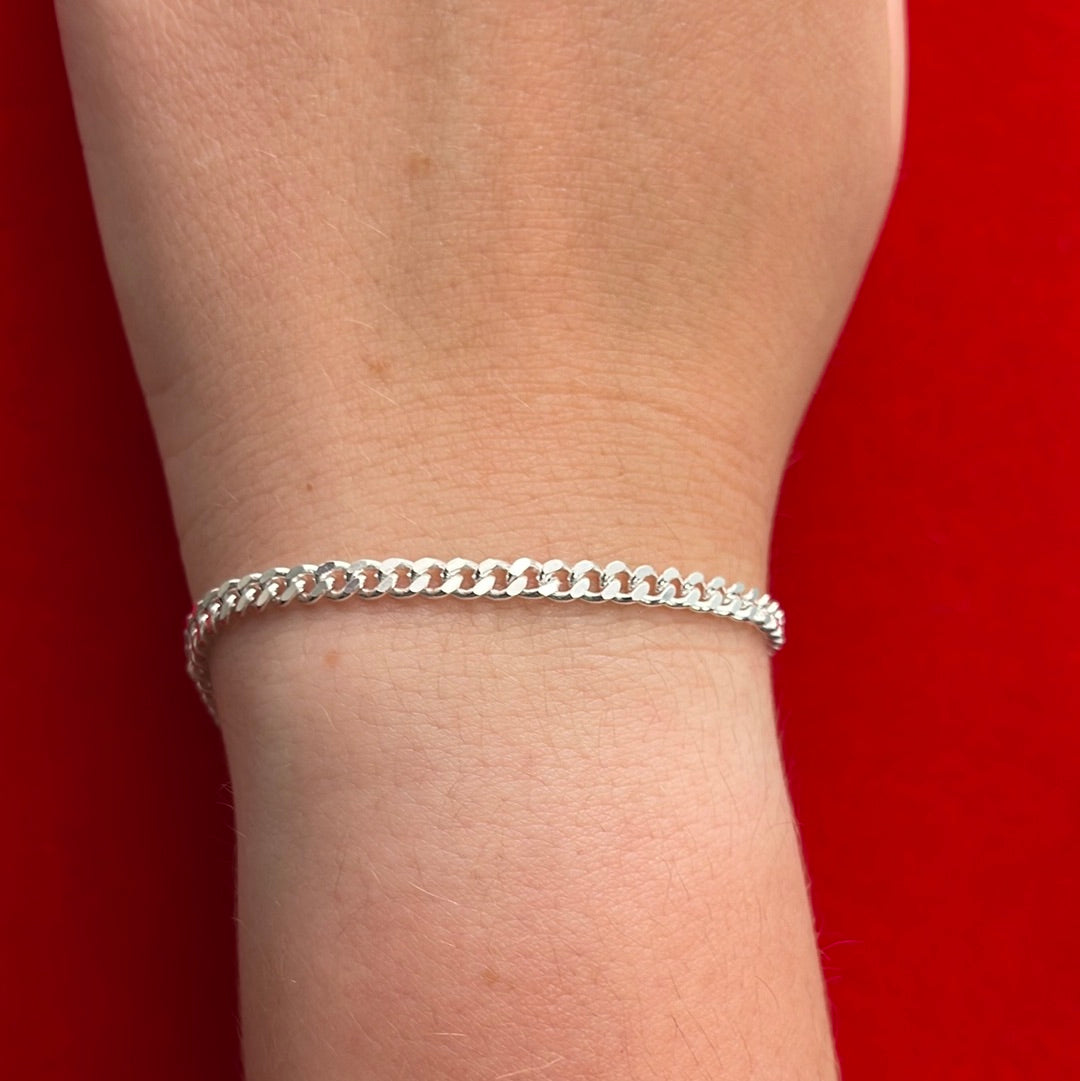 Curb Bracelet 4mm