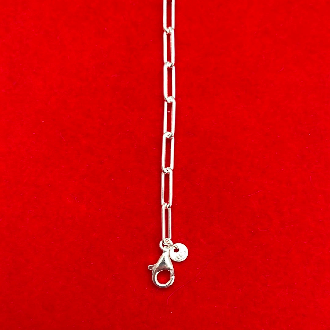 Paper Clip Bracelet 4mm (100)