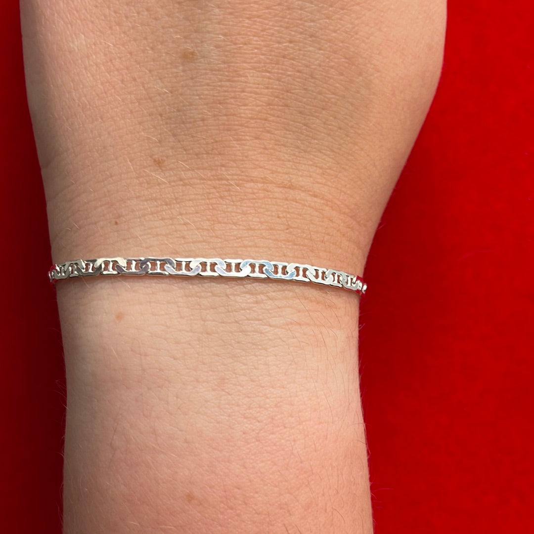 Flat Marina Bracelet 3mm (080)
